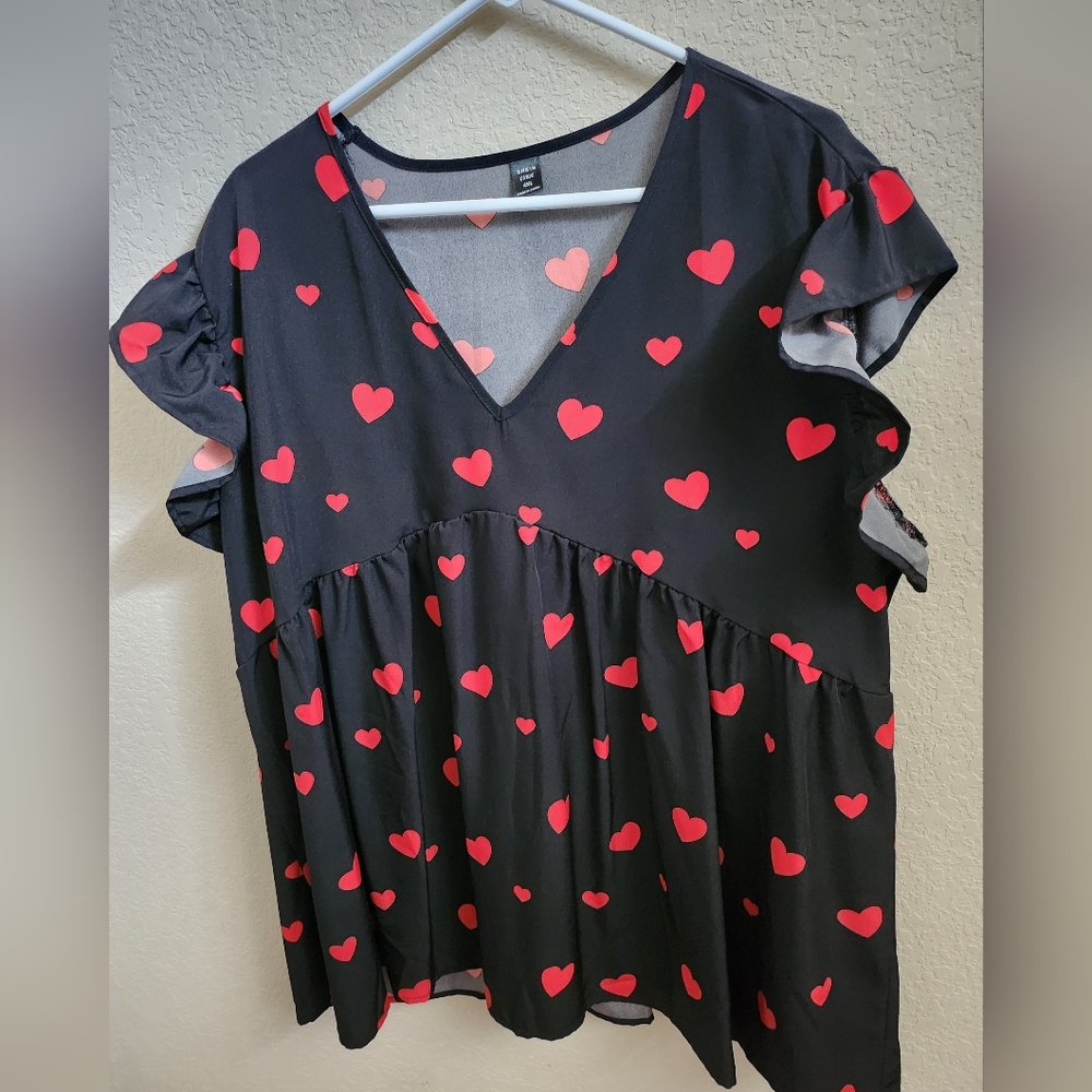 Ruffles short sleeve shirt